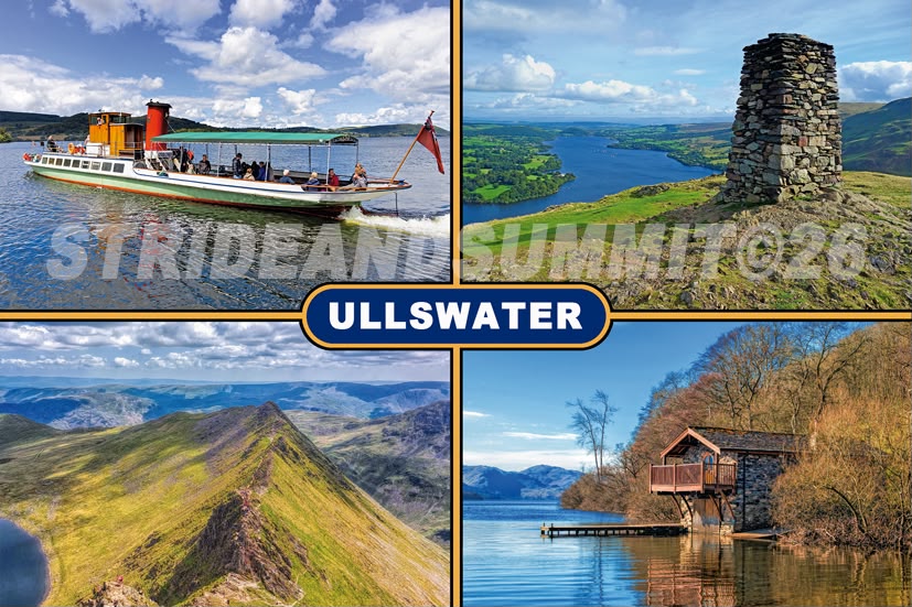 Ullswater Compilation Postcard A6