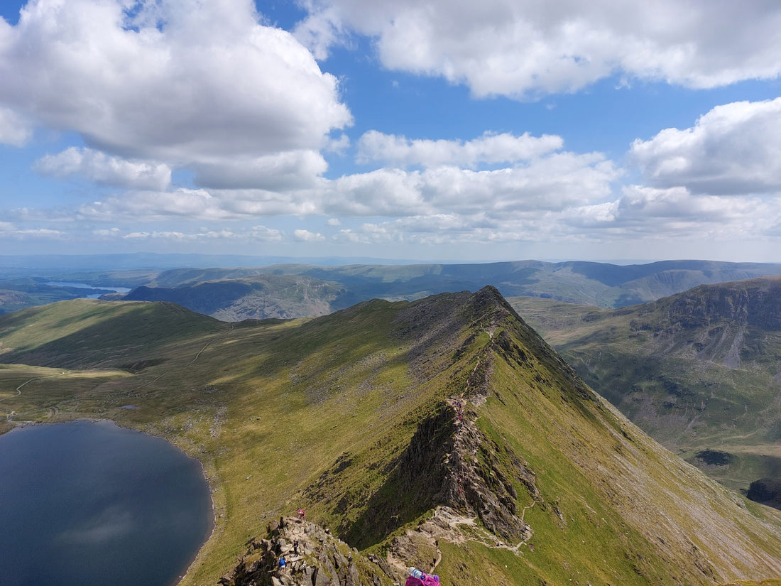 Striding Edge Postcard A6
