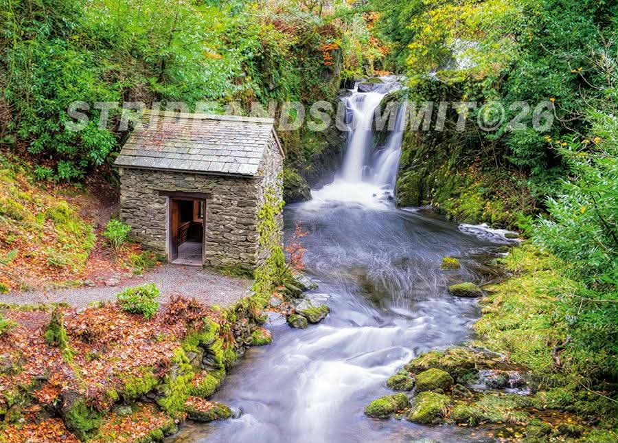 Rydal Hall Royal Grotto Postcard A6