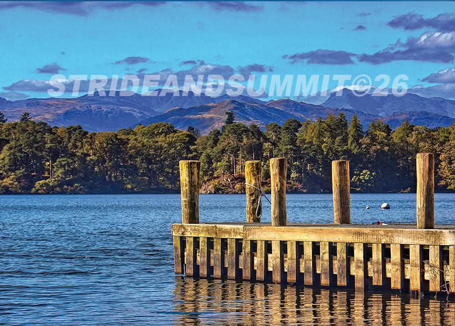 Windermere Pier Postcard A6