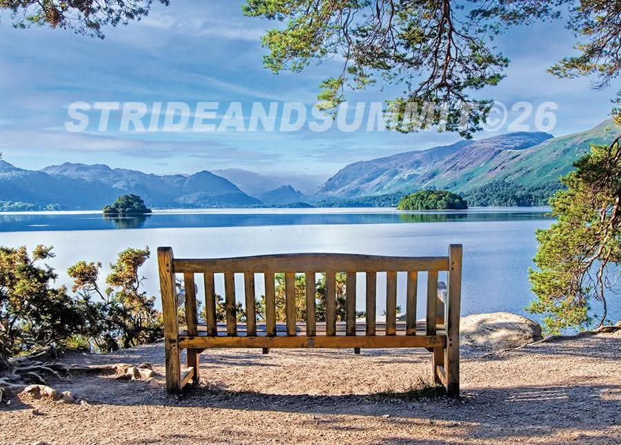 Friars Crag Keswick Postcard A6