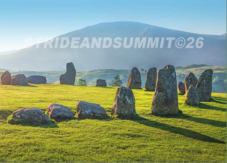 Castlerigg Stone Circle Fridge Magnet