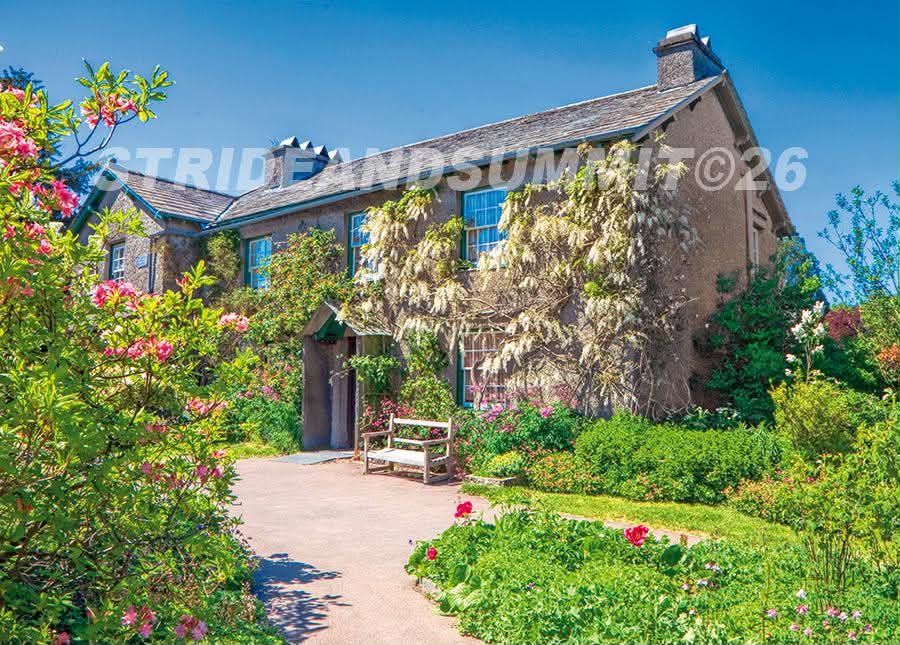 Beatrix Potter Hill Top House Postcard A6