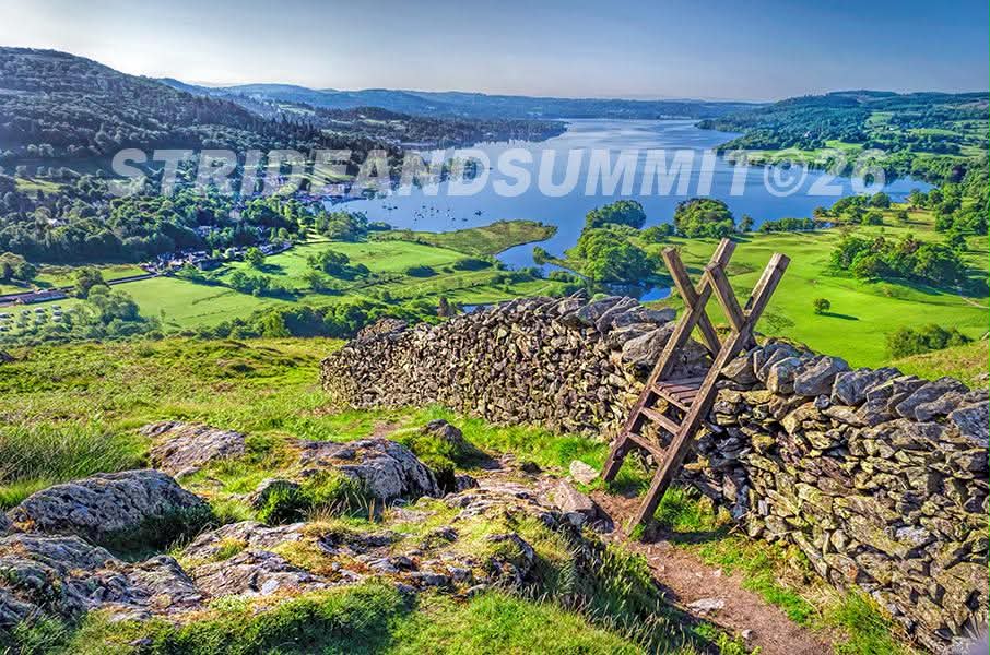 Windermere stile Postcard A6