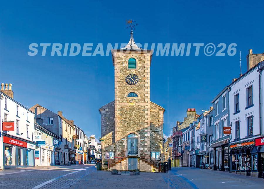 Keswick Moot Hall Postcard A6