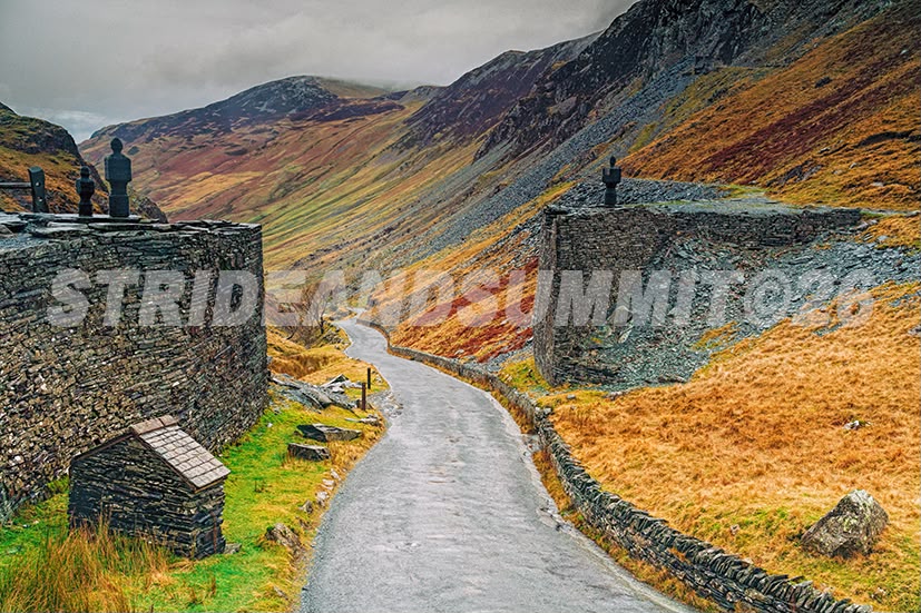 Honister Slate Mine fridge magnet