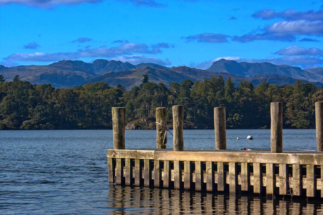 Windermere Pier Fridge Magnet