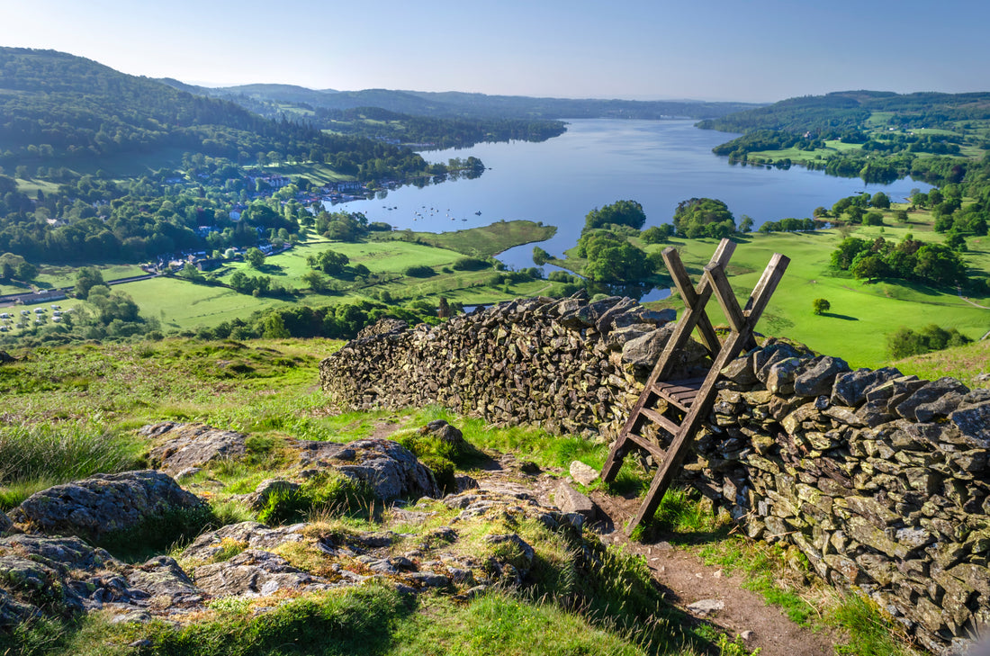 Windermere Stile View Fridge Magnet